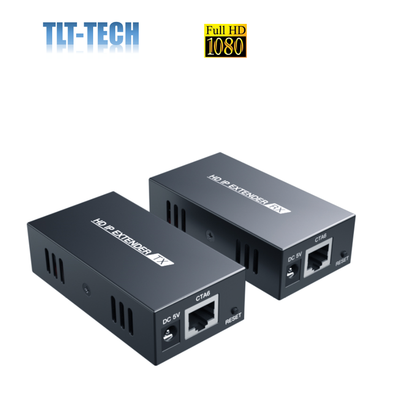 2021 새로운 200m H.264 HDMI 확장기 RJ45 IP TCP LAN 네트워크 HDMI 확장기, Cat5 Cat5e Cat6 UTP/STP HDMI 확장기 이더넷