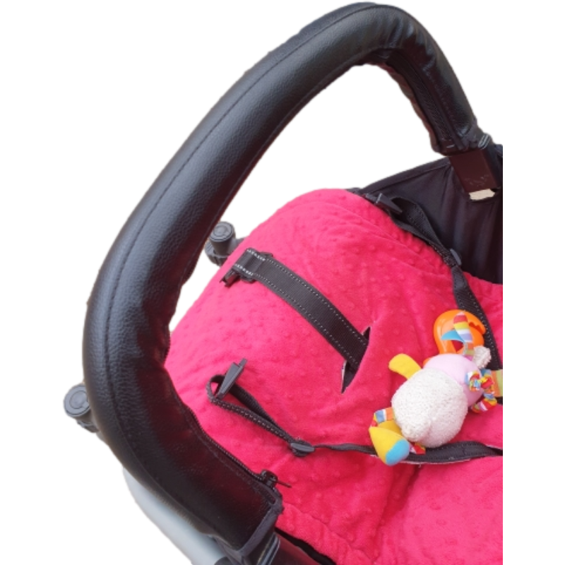 Braço de couro Covers Fit para Valco Baby, Bar Pram Sleeve, Handle Case, capa protetora, Stroller Acessórios, Snap 4 Stroller, 3Pcs
