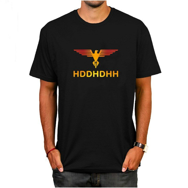 HDHDHDHDH 2022 wiosenny i letni T-shirt męski z krótkim rękawem