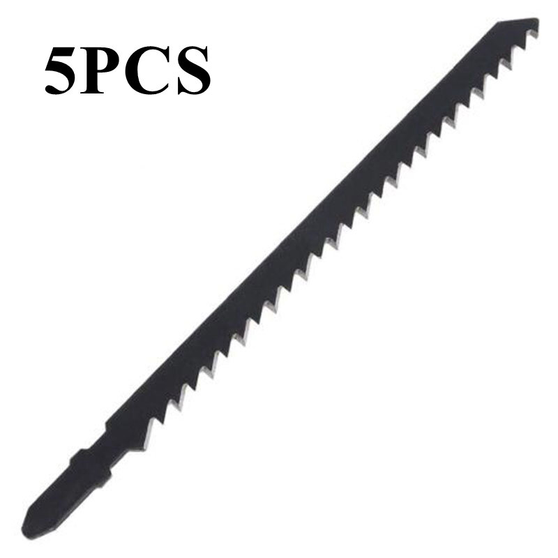 5 PACK Jigsaw Blade narzędzie tnące do paneli arkusz drewna bardzo długi 6T T344D TOP 152mm narzędzie do drewna do szybkiego cięcie proste