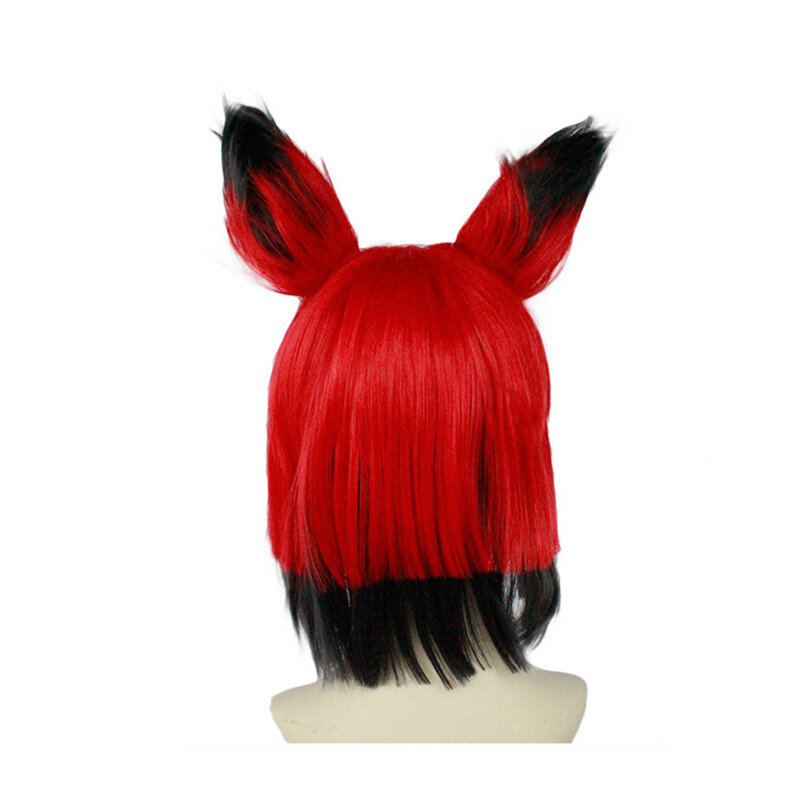 Hazbin-pelucas de Cosplay para Hotel, accesorios para el cabello, para Halloween, Carnaval y Navidad, novedad