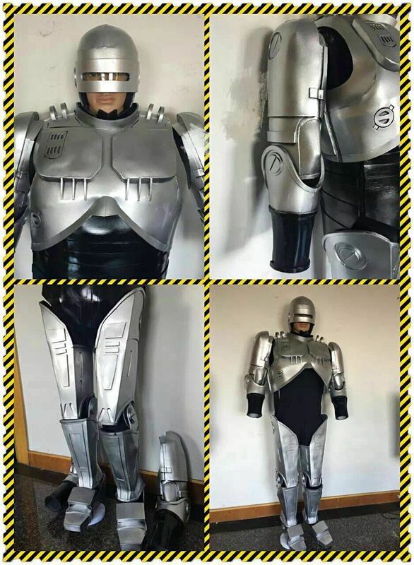 Custom Silver Wearable Armadura Cosplay Traje, Terno espacial, Robô Soldado da Polícia, Armadura Futurista