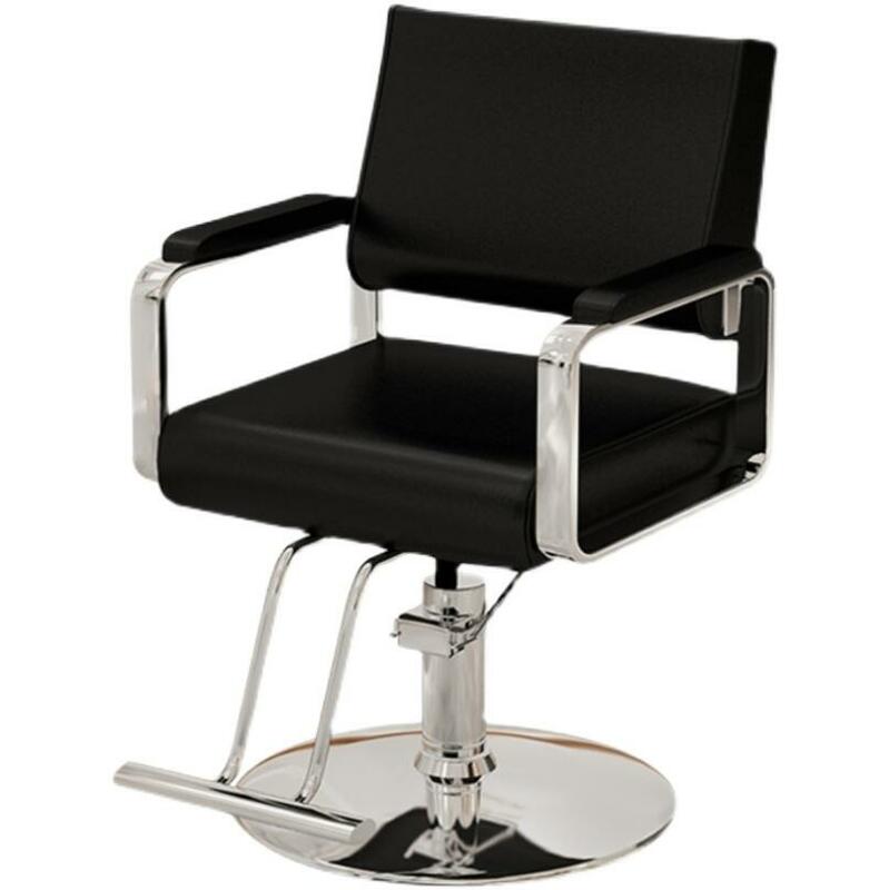 Парикмахерский стул сетчатый красный парикмахерский стул парикмахерский салон специальный модный подъемный стул для стрижки высококачественный парикмахерский стул