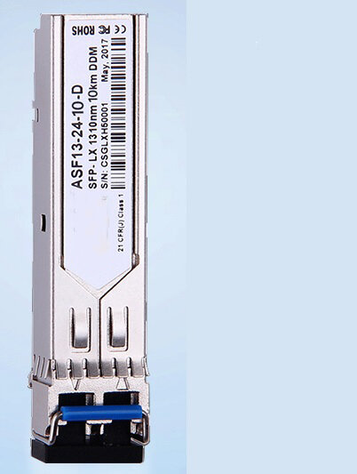 Módulo óptico monomodal gigabit, compatível com cabo de fibra dupla, com transmissão via satélite SFP-GE-LX-SM1310-A h3c, 10 km,1.25