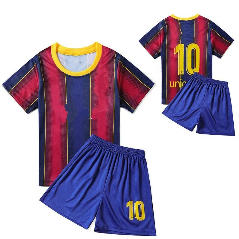 Terno de futebol das crianças da copa do mundo para a roupa das crianças do meio e grande para o menino camisa do bebê para meninos terno esportivo moda