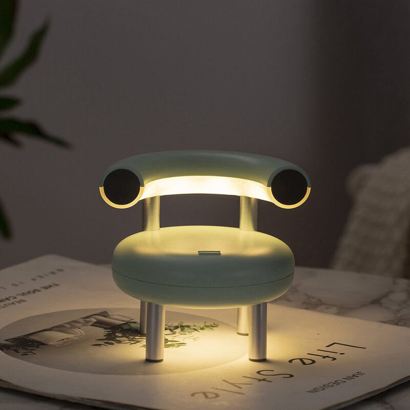 New Product Chair Bedroom Night Light Creative Personality New Strange Student Dormitory USB Charging Desk Lamp Reading Light