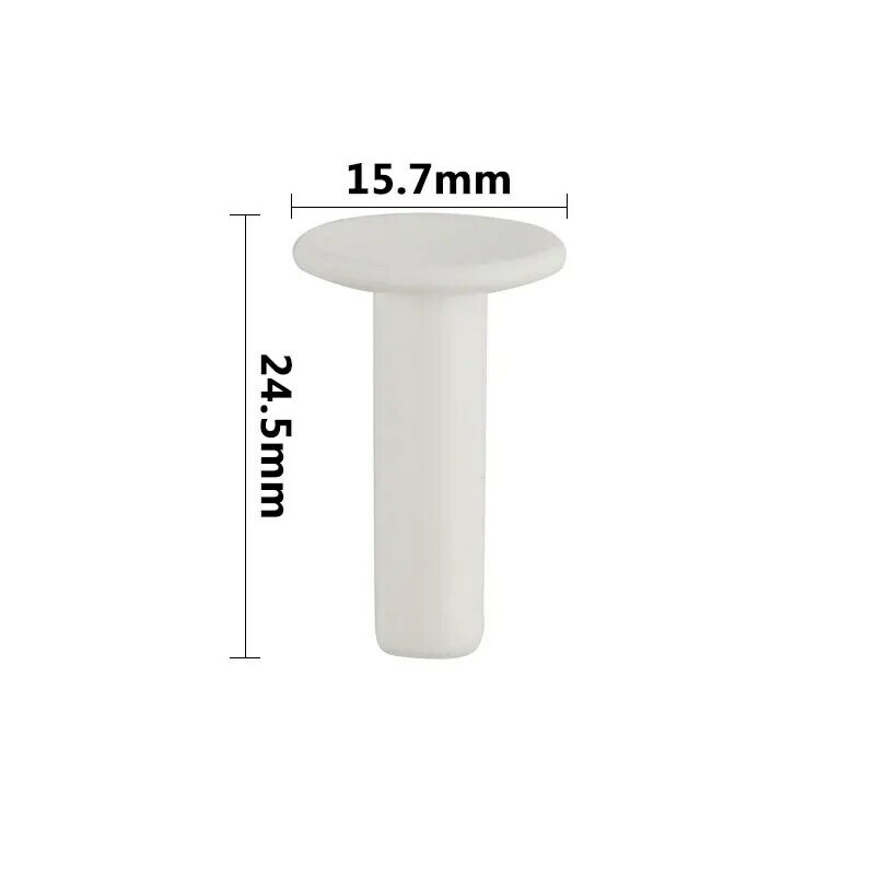 逆浸透水システムのストレートスルーパイプコネクタ,外径1/4mm,6.5 "の白い剛性プラグ付きチューブ継手