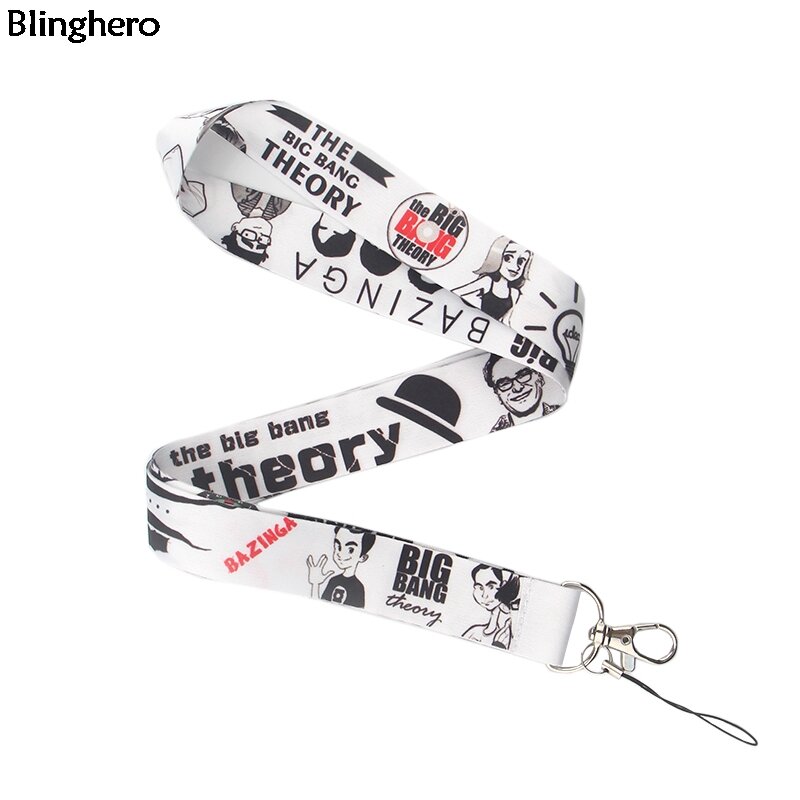 Blinghero Забавный ТВ-шоу держатель для телефона шнурок для ключей классный держатель для телефона на шею ремни с нагрудные опознавательные Значки для идентификации владельцев BH0213
