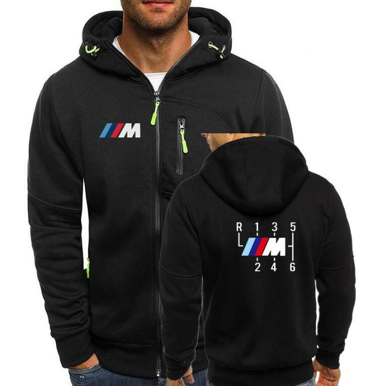 2019 New for bmw Motorcycle Hoodies Mercedes Casual Men Zipper Sweatshirt Male Hoody Tracksuit Motocross Jackets