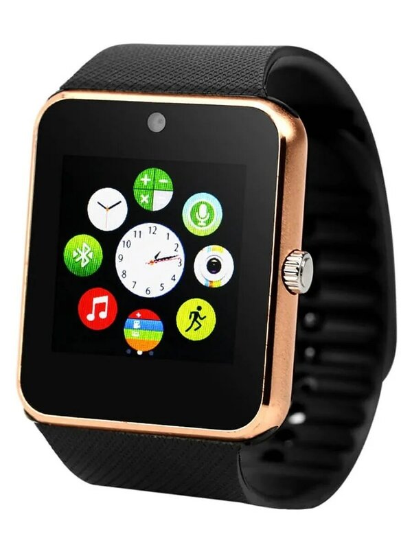 Smart watch carcam smart watch gt08 alarm clock, fitness tracker pedometer, reminder