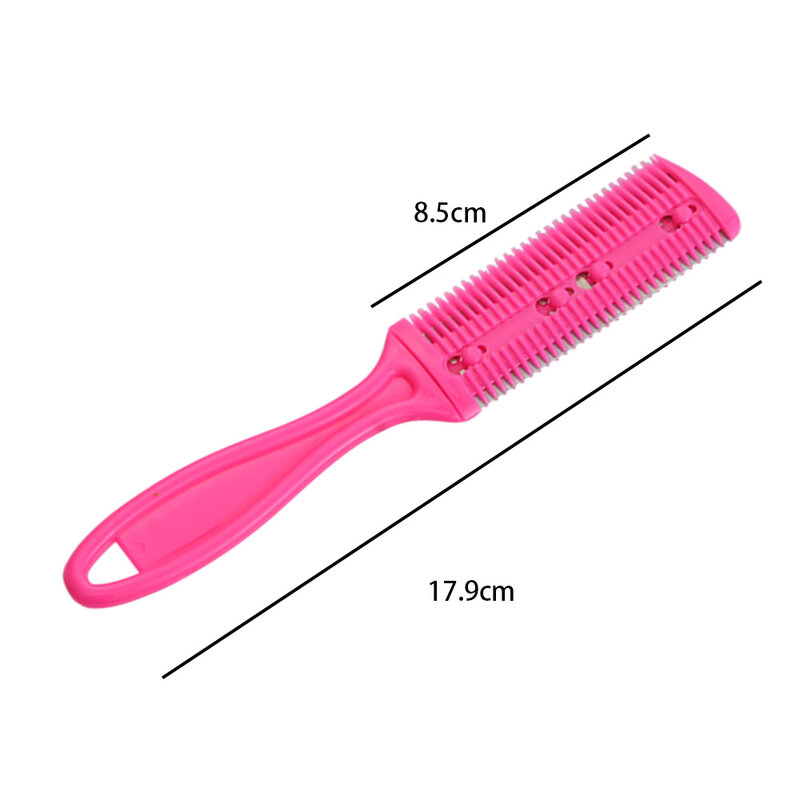 1PCS Double Sides Hair Razor Comb With 2 Removable Blades Cutter Cutting Thinning Shaper Haircut Trimmer Styling Tool