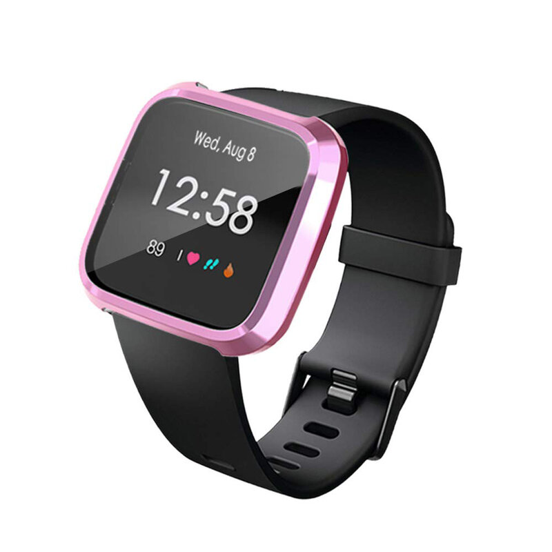 Coque de protection d'écran pour Fitbit Versa 2, housse de montre en TPU souple ultra mince tout autour, coque de protection, accessoires de coque de pare-chocs