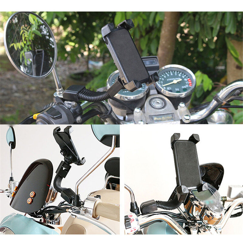 Motorrad Handy halter Elektromobil Motor halterung 3, 5-6, 5 Zoll Telefonst änder halter für Universal-Handy