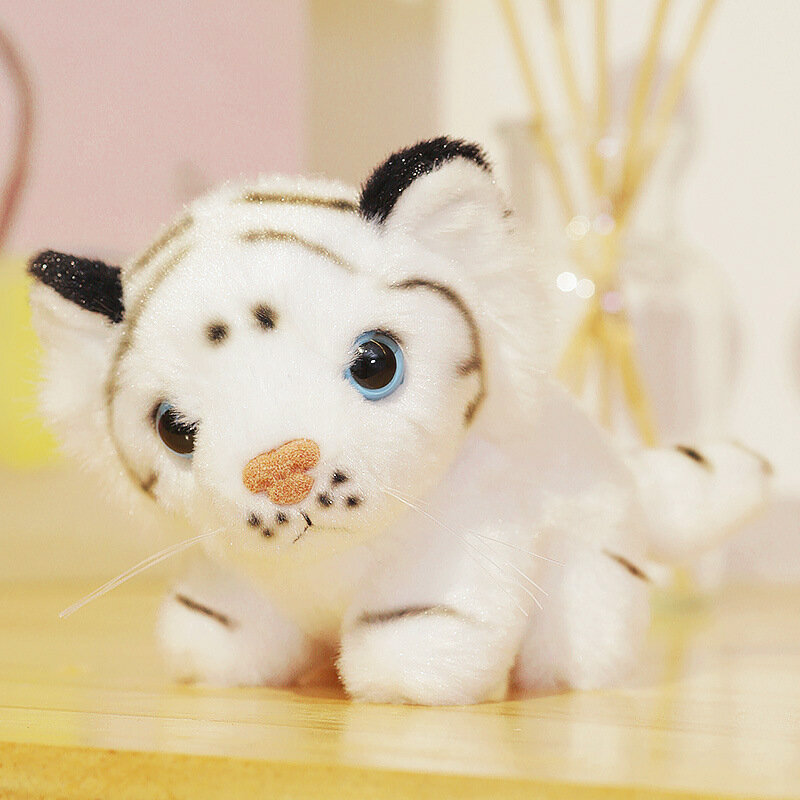 Muñeco de simulación de alta calidad de tigre de la suerte, muñeco relajante de suave exquisito, regalo de cumpleaños de Navidad