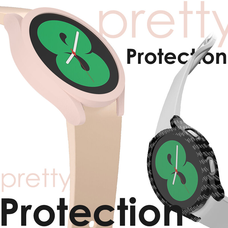 Shell Amortecedor Protetor All-Around para Relógio, Capa de Relógio para Samsung Galaxy Watch 4, Estojo Matte para PC, 40mm, 44mm, 42mm, 46mm, 45mm, Watch5, 5Pro