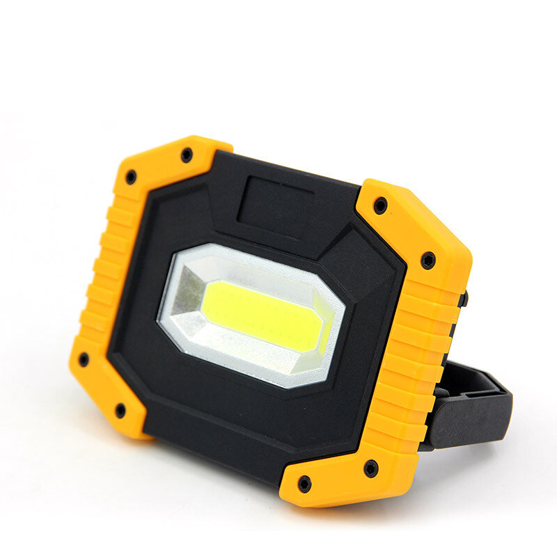 محمول كشافات إنارة قابلة لإعادة الشحن LED ضوء العمل في حالات الطوارئ ضوء السوق الليلي USB مصباح يدوي قابل لإعادة الشحن استخدام 18650 بطارية 30 واط