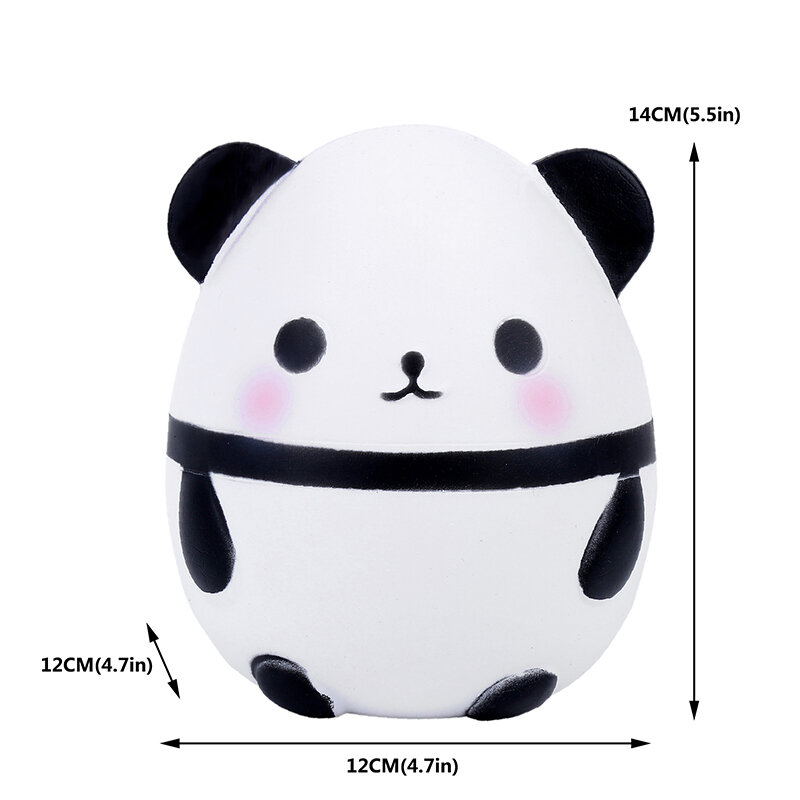 Poupée Animal créative de 14CM, mignon Panda Squishy qui monte lentement, jouets à presser doux pour enfants, jouets amusants anti-Stress pour adultes