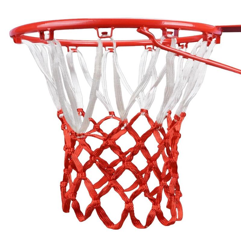 12 loops indoor e exterior basquete acessórios de quadra de basquete net (sem anel, apenas net)