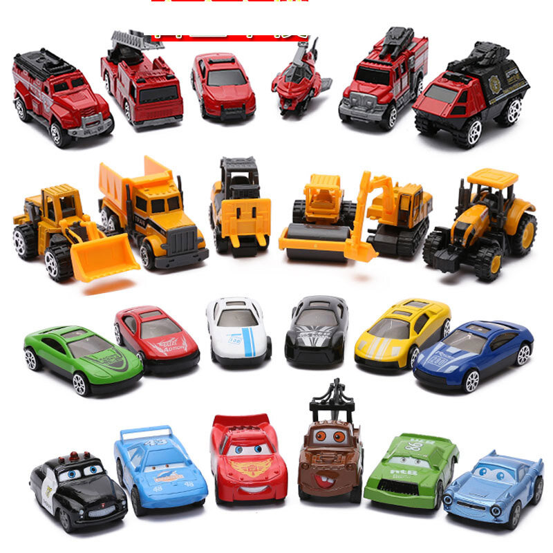 Coche de juguete de aleación de Metal y ABS para niños, modelo de coche de carreras deportivo SUV, escala aleatoria 1:64, juguetes fundidos a presión, 1 unidad