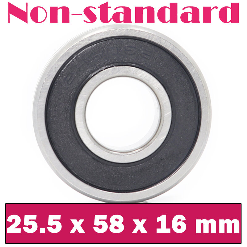 25,45816 нестандартные шарикоподшипники (1 шт.), внутренний диаметр 25,5 мм, нестандартный подшипник 25,5*58*16 мм