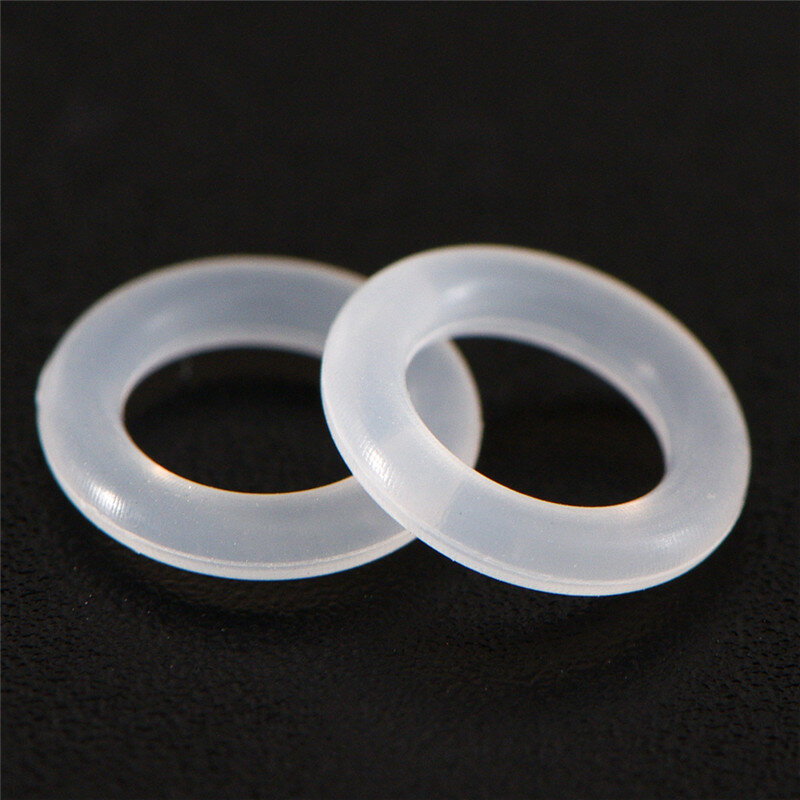 120pcs/bag  Rubber O Ring Keyboard Switch Dampeners Keyboards Accessories White For Keyboard Dampers Keycap O Ring Replace Part