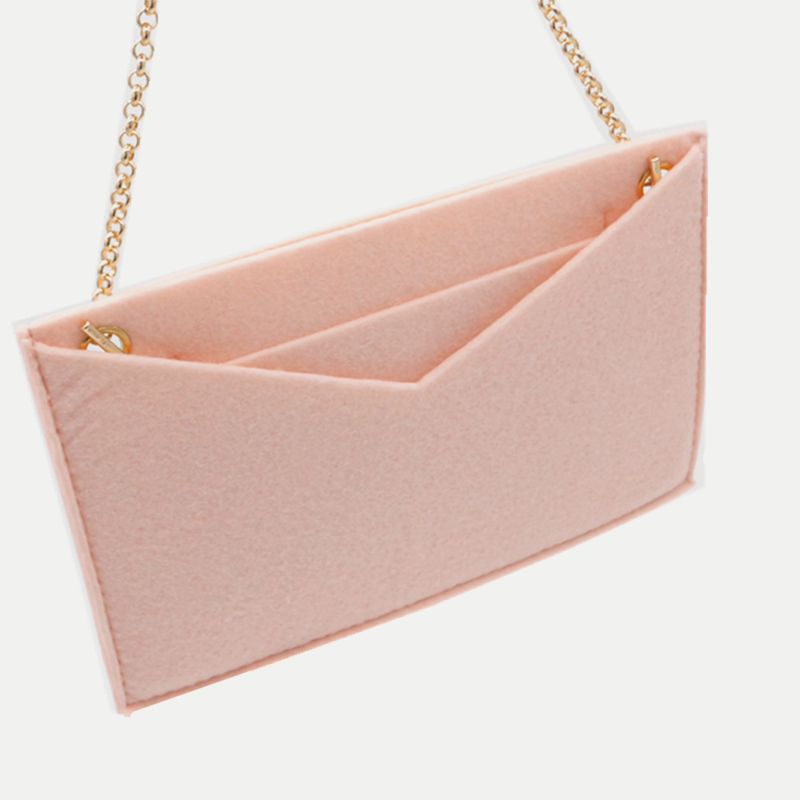 Organizer Fits for Pochette Kirigami Set Copper Chain luxury Messenger bag Inner Cosmetic bag Organizer