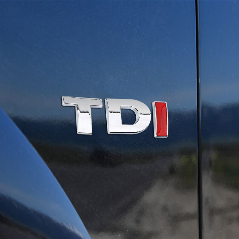 Наклейка светоотражающая турбо с прямым впрыском для VW Golf JETTA PASSAT MK4 MK5 MK6 Автомобильная Наклейка 3D металлическая эмблема значок Логотип TDI