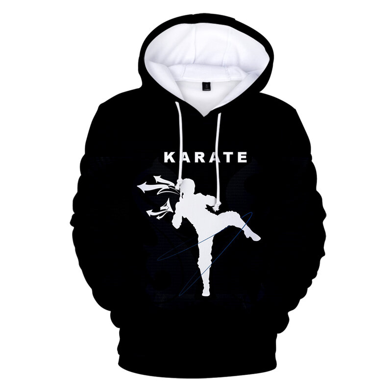 2019 New kyokushin Karate 3D Hoodies Men Women  Fashion Print kyokushin Karate Autumn Winter Tracksuits Hoody Sweatshirts coats