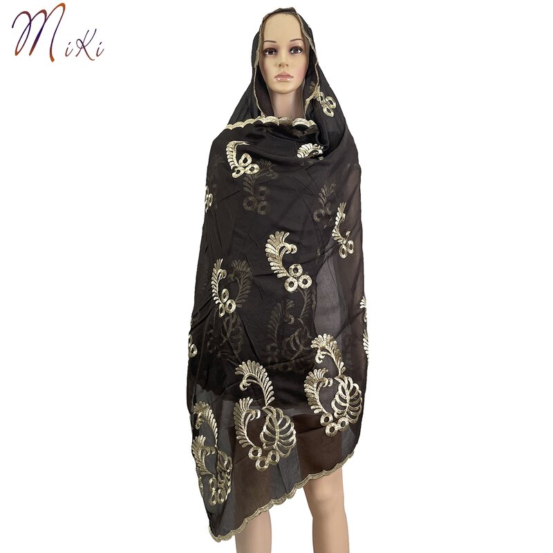 2021 novo africano lenço de algodão macio cachecol feminino islâmico dubai cachecol macio longo hijab cachecol bw913