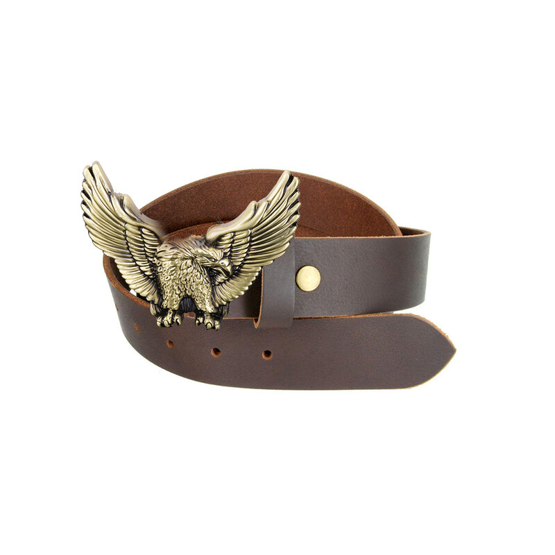 Brozn flying eagle unite state western  belt  buckle for man western cowboy buckle without belt custom alloy width 4cm