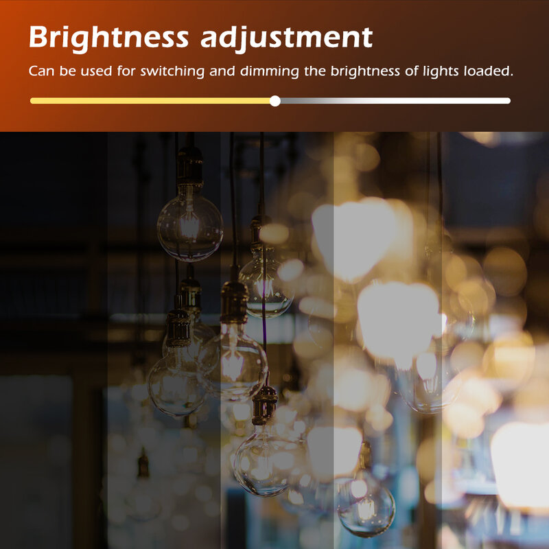Gledopto Zigbee 3.0 Smart Brightness Adjusting Triac AC Dimmer Switch For Halogen Incandescent Dimmable LED Spotlight Light Bulb