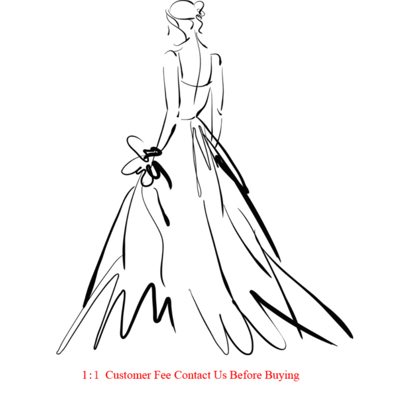 Kustomisasi pribadi Gaun Malam 2020 Custom Ukuran Pengantin Gaun Pesta Gaun Vestido De Noiva Kustom Acara Formal Gaun