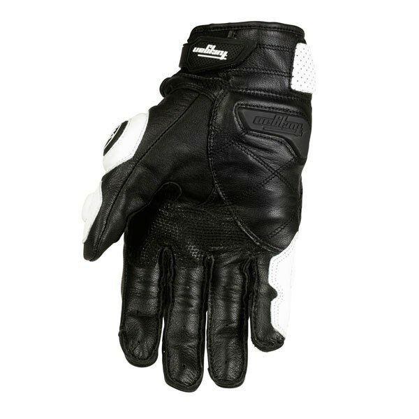 Motorcycle Gloves Black Racing Genuine Leather Motorbike White Road Riding Team Glove Men Summer Winter