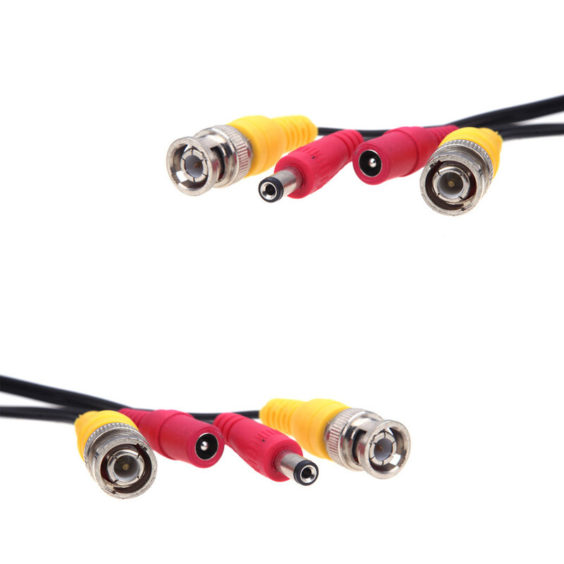 165ft(50m) przewód cctv kabel wydajność wideo wysokiej jakości BNC + złącze DC dla kamery bezpieczeństwa CCTV darmowa wysyłka