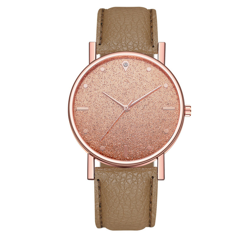 2022 Top marka wysokiej jakości dżetów kobiet panie proste zegarki Faux Leather Analog Quartz Wrist Watch zegar Saat prezent