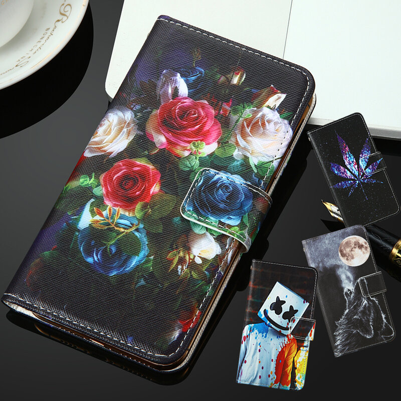 For Huawei P30 Pro New Edition Y5p Y6p Y8p Y8s Leather case Wallet Magnetic Cover Flip With Card Holder Cases