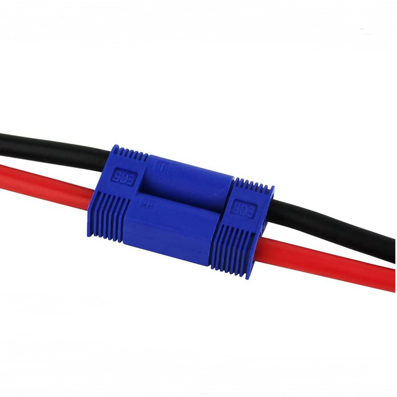 EC5 Male Female 5mm Bullet Connector Plug Pigtail Cable 100mm 12 AWG Silicone Wire for RC  Battery Charger FPV Car Boat