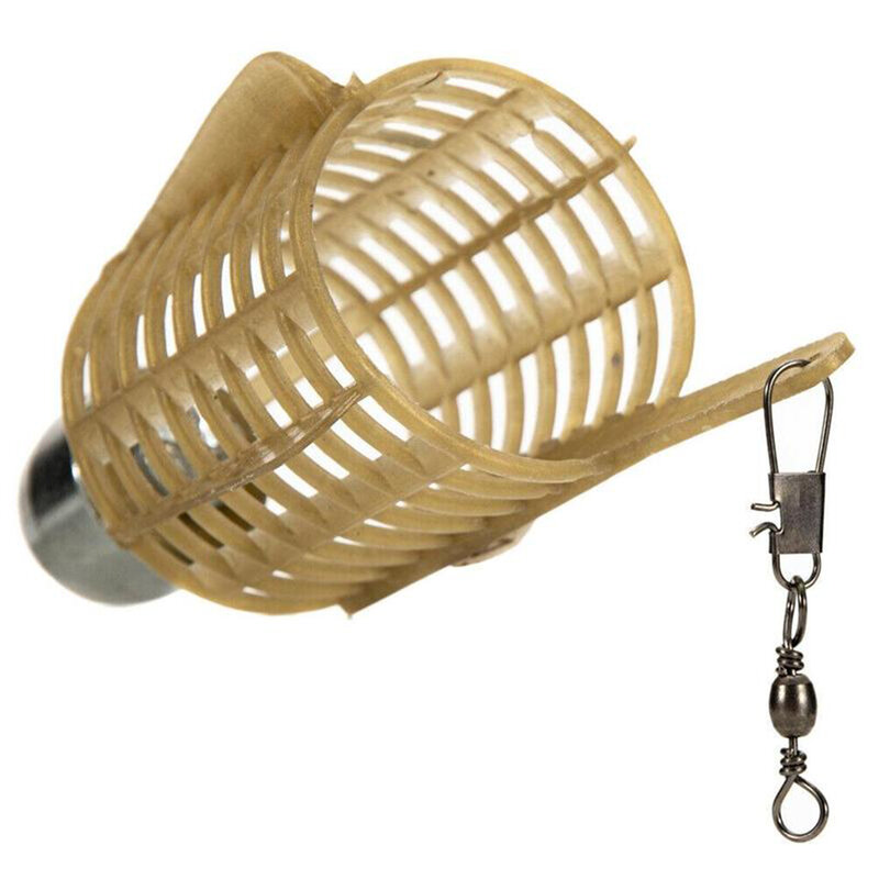 20g/30g/40g/50g Carp Fishing Bait Feeder Lure Holder Trap Fishing Cage Basket