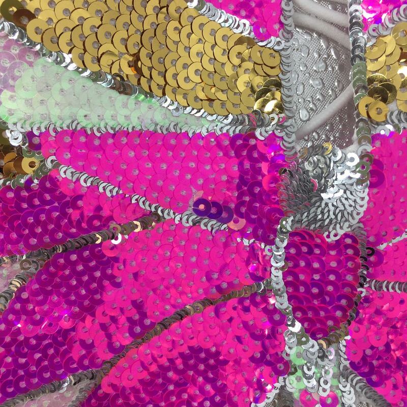 Top Bandage multicolor con lentejuelas de mariposa para mujer, Tops sexys de verano, camiseta sin mangas con cordones Vintage, ropa corta sin espalda