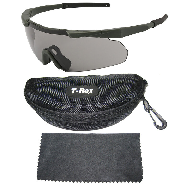 Gafas protectoras de entrenamiento militar, lentes de tiro a prueba de balas, lente gruesa de 2,7mm