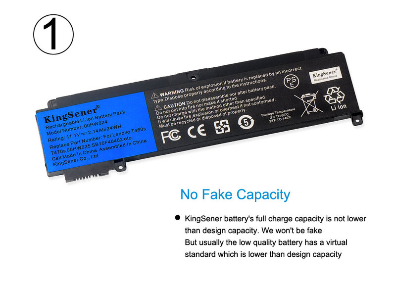 KingSener-Batterie d'ordinateur portable pour Lenovo, T460s, T470S, 00HW024, 00HW025, 00HW022, 01AV407, 01AV406, 00HW023, SB10J79Approach, SB10F46463