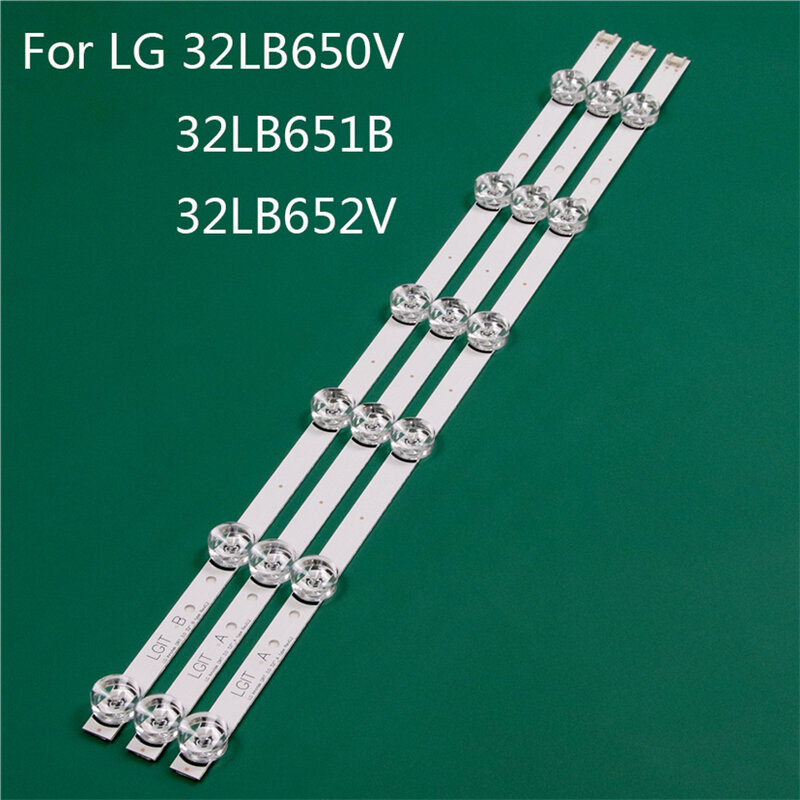 Bande de rétroéclairage LED pour téléviseur LG 32LB650V-réfléchissant, pièce de rechange pour 32LB651B-ZC 32LB652V-ZA, règle de ligne DRT3.0 32 A B