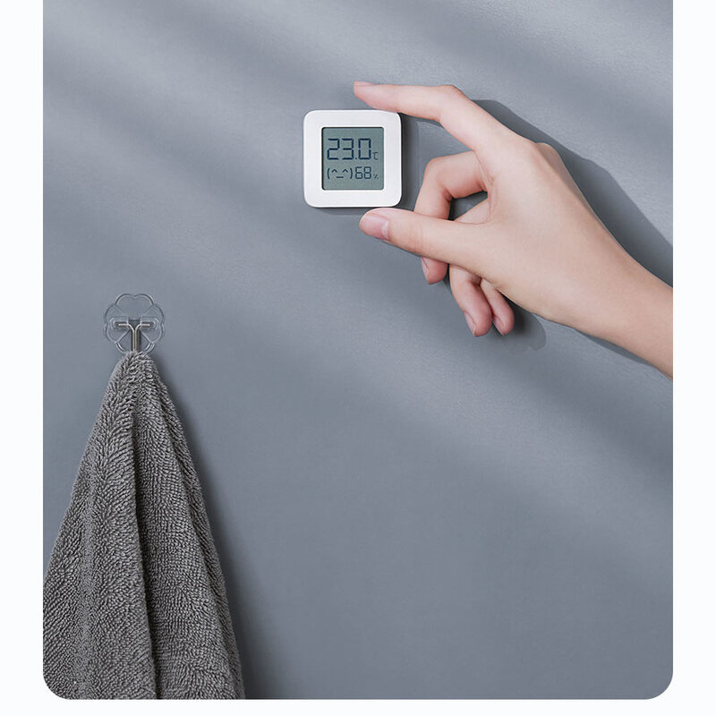 Bluetooth-термометр XIAOMI Mijia 2, беспроводной умный электрический цифровой гигрометр, термометр, работает с батареей