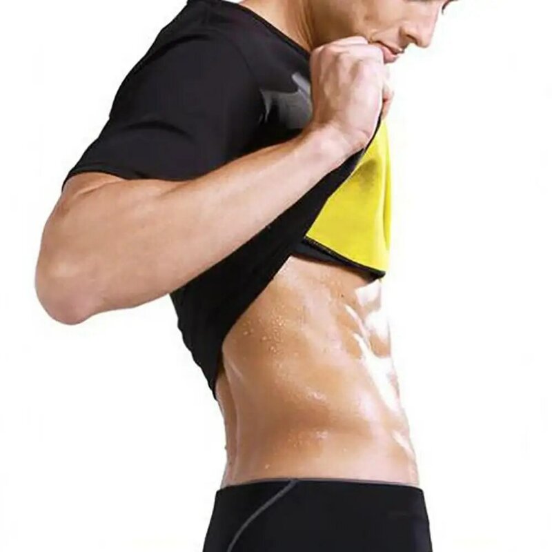 Cxzd Zweet Neopreen Body Shaper Gewichtsverlies Sauna Shapewear Voor Mannen Vrouwen Workout Shirt Vest Fitness Jas Pak Gym Top thermische