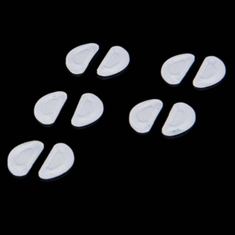 5 пар носоупоры для очков, D-образная наклейка на противоскользящие мягкие силиконовые носоупоры для очков, очков и солнцезащитных очков