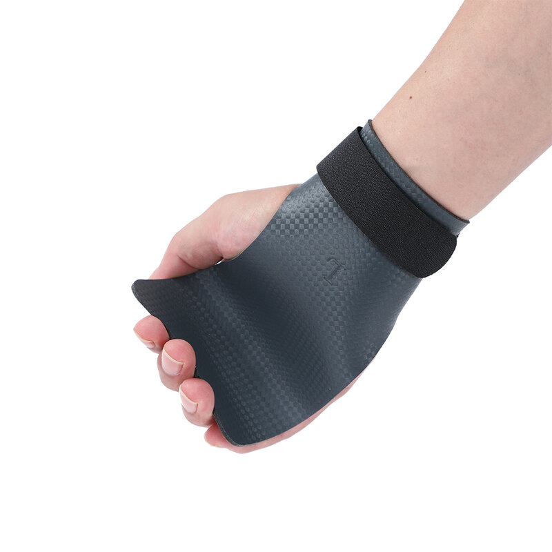 Manopole in carbonio senza foro per le dita accessori Crossfit per allenamento di ginnastica con bilancieri per sollevamento pesi