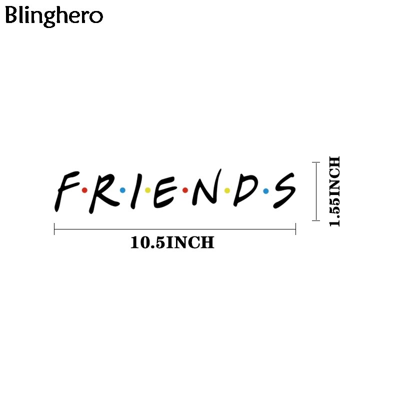 Blinghero TV Show Friends نقل الحرارة بقع إلكتروني طباعة Vynil نقل الحرارة ملصقات الكي باردة لتقوم بها بنفسك التصحيح ملصق BH0354