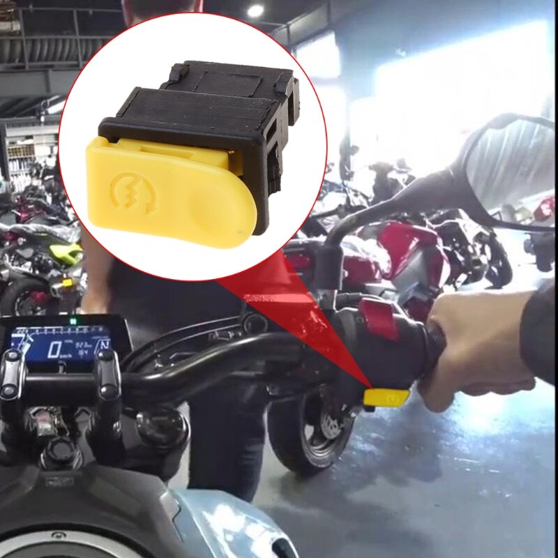 2-pin Elektrische Starten Schalter Taste/Starter Schalter für Roller Moped Go-Kart