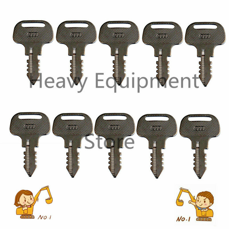 10 sztuk 393 kluczyk zapłonowy 18510-63720 18510-63620 dla ciągnika Kubota serii M.