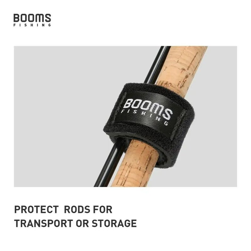 Booms Fishing RS3-soporte para caña de pescar, correa de cinturón con tirantes de amarre, envoltura de cajas de aparejos de pesca, caja de herramientas, accesorios
